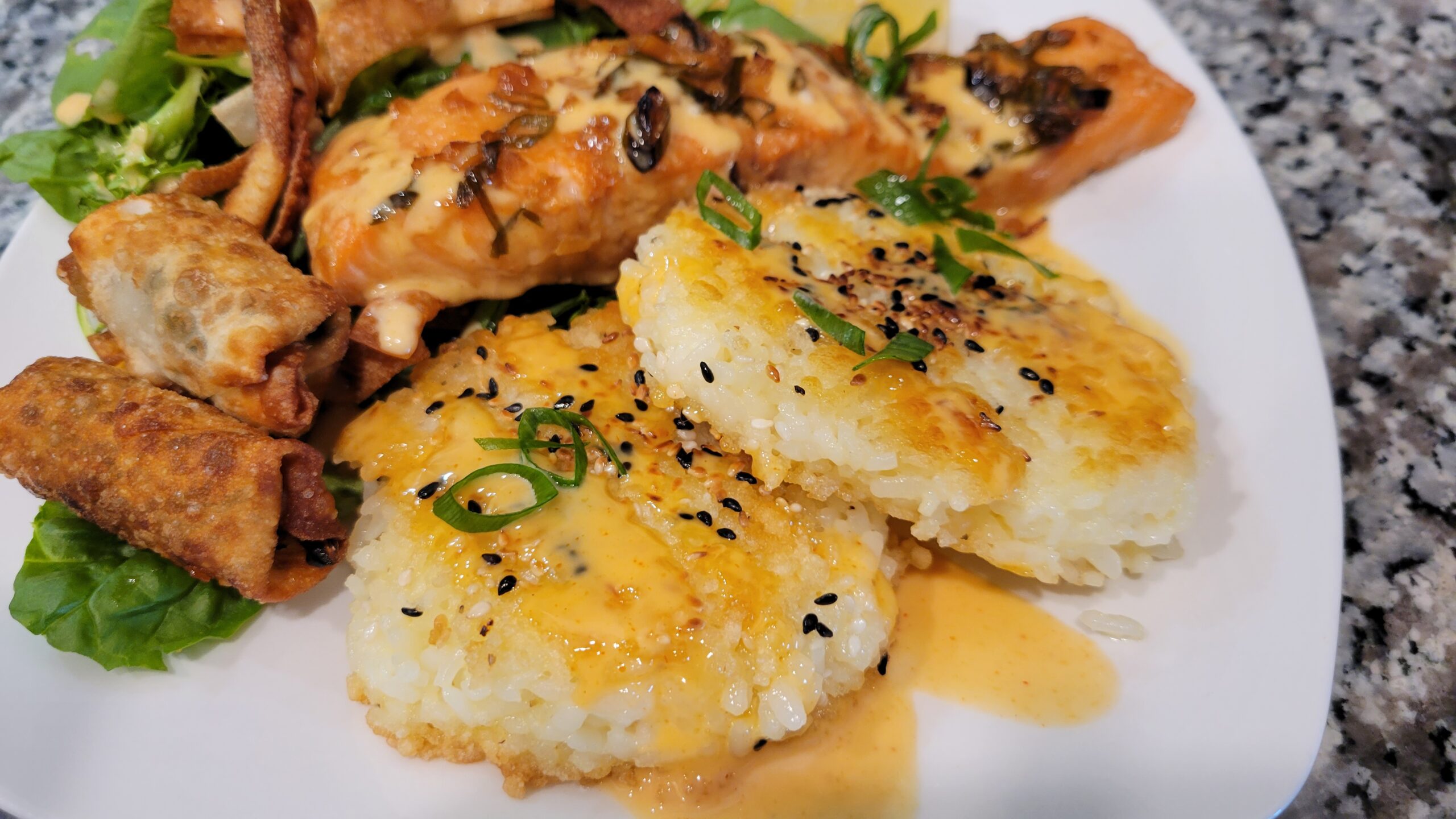 Birthday Weekend – Salmon Dinner